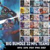 2500 Files NFL Team Bundle Svg Sport Svg NFL Team Svg NFL Team Logo