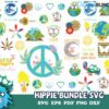 30 Hippie Bundle Svg The Hippie Here Right