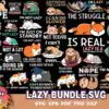 30 Lazy Bundle Svg