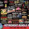 30 Retirement Bundle Svg