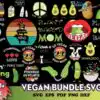 30 Vegan Bundle Svg