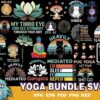 30 Yoga Bundle Svg Yoga Bundle Svg Yoga Svg