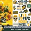 50 Designs Green Bay Packers Football Svg Bundle Packers Helmet Svg