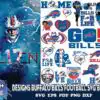 60+ Designs Buffalo Bills Football Svg Bundle