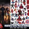 600 FILE MARVEL SVG MEGA BUNDLE 1