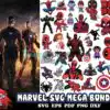 600+ FILE MARVEL SVG MEGA BUNDLE