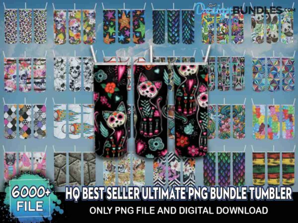 HQ Best Seller Ultimate Png Bundle Tumbler