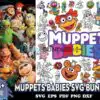 68 Files Muppets Babies Svg Bundle