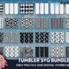 Tumbler Svg Bundle, Tumbler Svg
