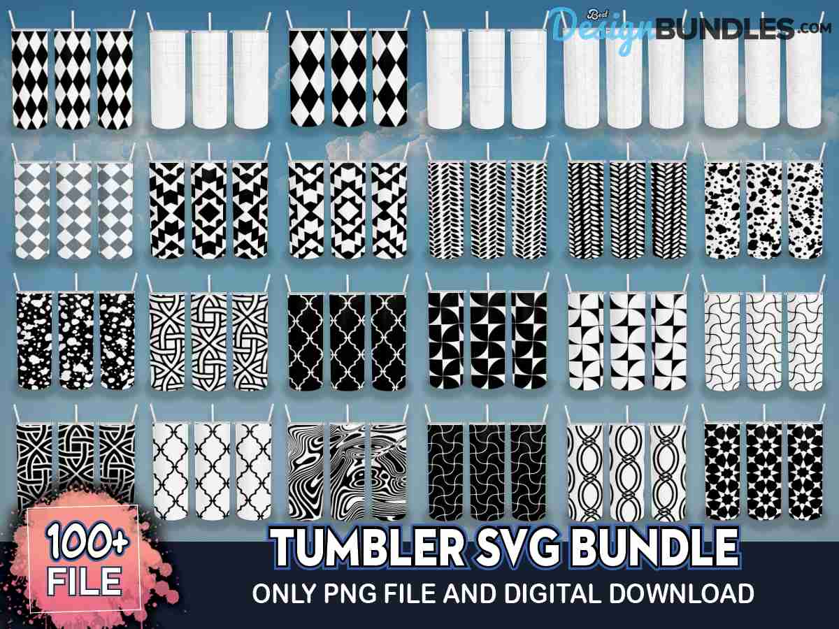 Tumbler Svg Bundle, Tumbler Svg