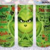 Christmas Grinch Tumbler Sublimation Png