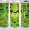 Christmas Grinch Tumbler Sublimation Png
