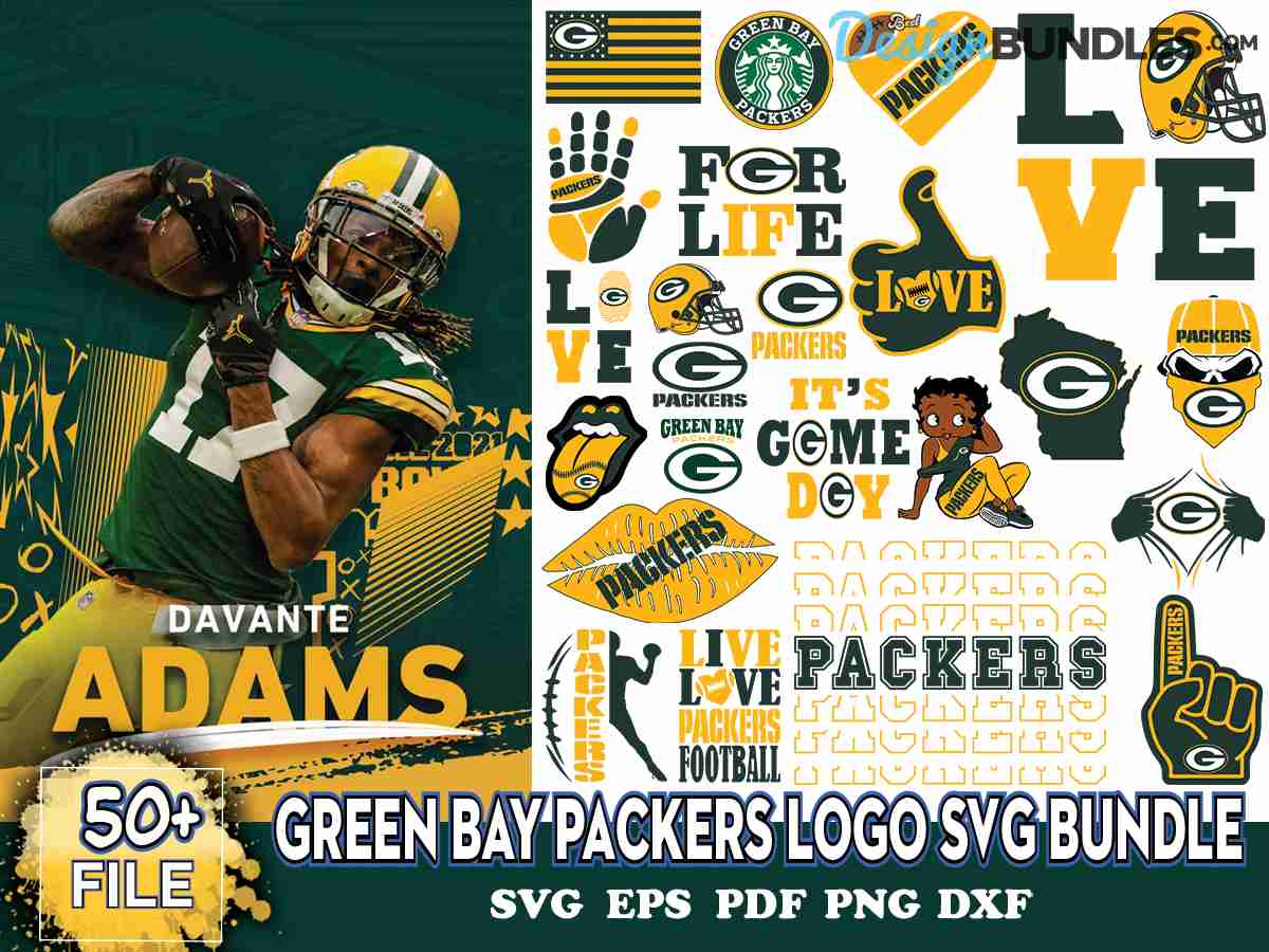 Green Bay Packers Svg Bundle Packers Logo Svg NFL Svg Football Svg