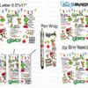 Grinch Tumbler Sublimation Png