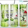 Grinch Tumbler Sublimation Png, Tumbler Sublimation