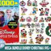Mega Bundle Disney Christmas Svg