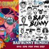 100 Bad Bunny Bundle Trending Svg Bunny Rapper Svg