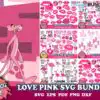 1000 File Love Pink Svg Bundle 100x100