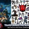 110 Files Transformers PNG Bundle Transformers Transformers Clipart