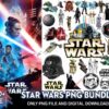 140 Star Wars PNG Bundle Star Wars Png Star Wars Sublimation