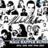 150 Male Rapper Bundle Trending Svg Rapper Bundle Svg