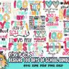 20 Designs 100 Days Of School Bundle Svg 20 Designs 100 Days Of School Bundle Svg School Svg Teacher Svg 100x100