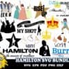 20 Hamilton Svg Bundle Hamilton Svg Musical Svg