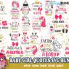25 Baby Girl Quotes Svg Bundle
