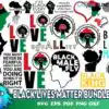 28 Designs Black Lives Matter Bundle Svg