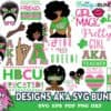 30 Designs AKA Svg Bundle Alpha Kappa Alpha Aka Design