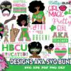 30 Designs AKA Svg Bundle 30 Designs AKA Svg Bundle Alpha Kappa Alpha Aka Design 100x100