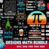 30 Designs Math Bundle Svg