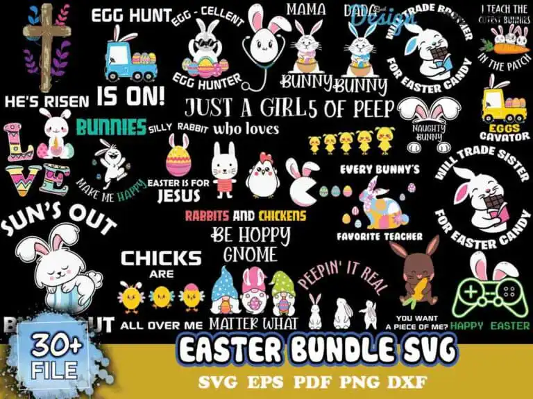30 Easter Bundle Svg