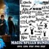 35 Magic Spells Bundle Trending Svg Spells Bundle Svg