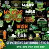 40 Designs St Patricks Day Bundle Svg Part 1 St Paddys Day Svg 100x100