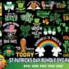 40 Designs St Patricks Day Bundle Svg Part 2 Irish Svg Shamrock Svg