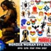 49 Wonder Woman Svg Bundle Wonder Woman Svg
