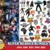 500 Super Heroes Bundle Svg Trending Svg Super Heroes 100x100