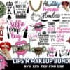 70 Lips n Makeup Bundle Trending Svg Lips n Makeup