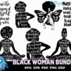 8 Black Woman Bundle Trending Svg Black Woman Bundle
