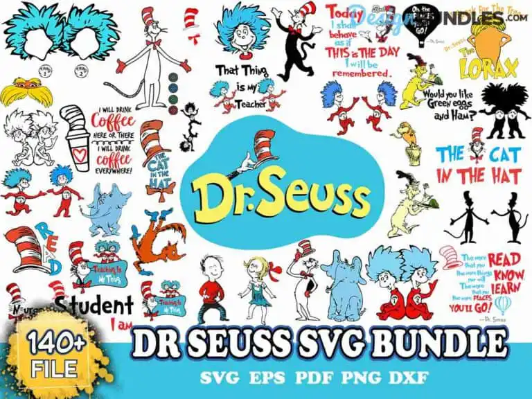 Dr Seuss Big Bundle Svg