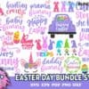 Easter Day Bundle Svg Easter Svg Easter Shirt Svg Easter Cut Files
