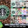 Starbucks Svg 500 Bundle Starbuks Cricut Starbucks Clipart