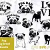 Pug Dog Cut File And Printable Bundle; For Cricut &Amp; Silhouette, Svg Bestdesignbundle 20231025022155.jpg