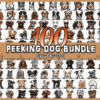 100 peeking dog bundle dog head bundle clipart dog puppy pets mjo6k