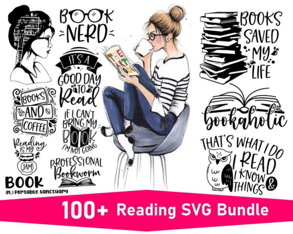 100+ Svg Files For Cricut, Cricut Svg Files, Silhouette Svg, Bundles