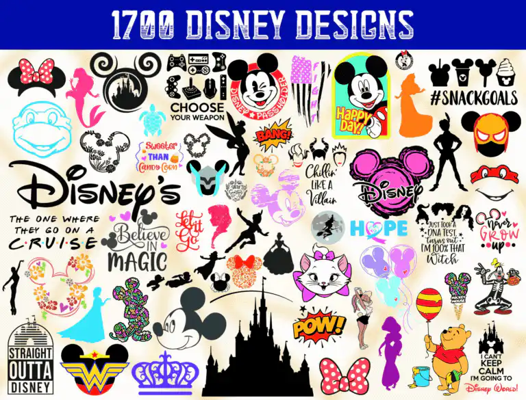 1700 Disney Designs