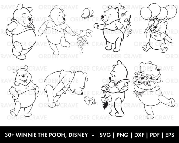 20+ Winnie The Pooh Svg, Winnie The Pooh, Pooh Bear, Winnie The Pooh