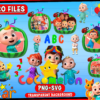 220 Bundle Cocomelon Svg, Cocomelon Clipart, Cocomelon Png