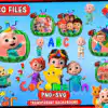 220 Bundle Cocomelon Svg